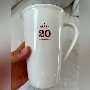 Starbucks Venti mug